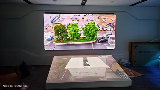 璀璨航空企業多媒體展廳項目